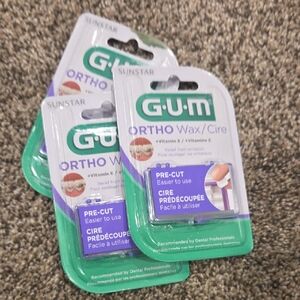 Ortho Wax with Vitamin E - Green x3